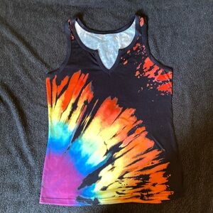 Tie-dye tank top